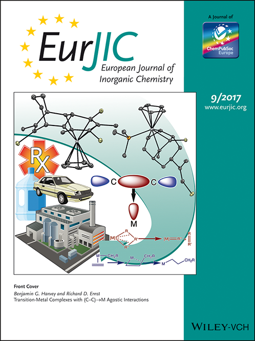 Chemistry Cover Art Department Of Chemistry The University Of Utah   EurJIC Cover 